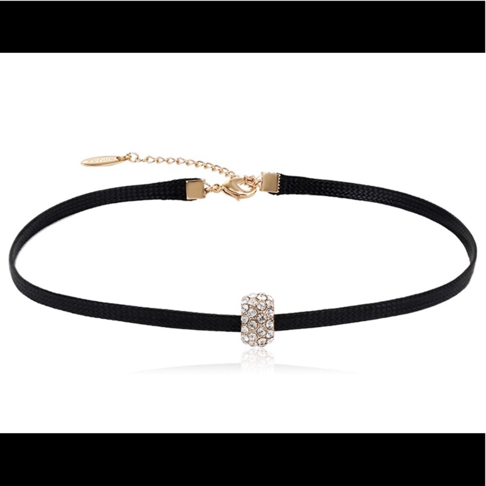 Tania Black Choker